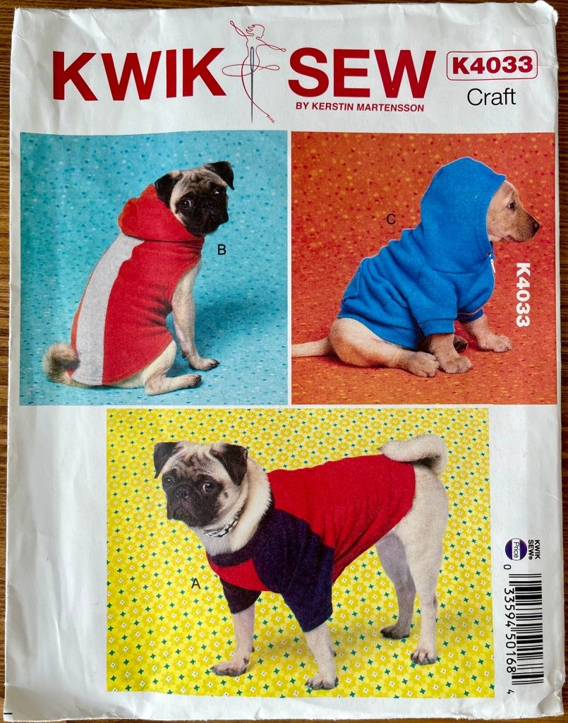 KWIK Sew Sewing Pattern K4033 by The McCall Pattern Company, Inc